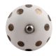 Silver Dot Ceramic Wine Stopper